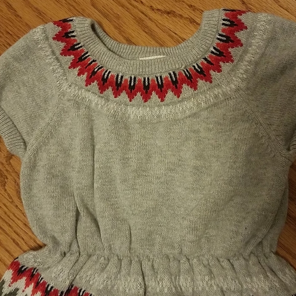 Gymboree Snowflake Sweater Dress - 18-24 month - Picture 4 of 5